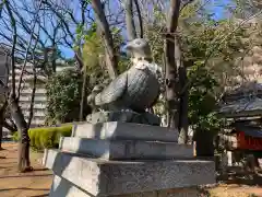 大谷場氷川神社の狛犬