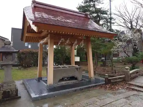 曽根神社の手水舎