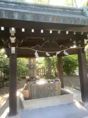 溝旗神社（肇國神社）の手水舎