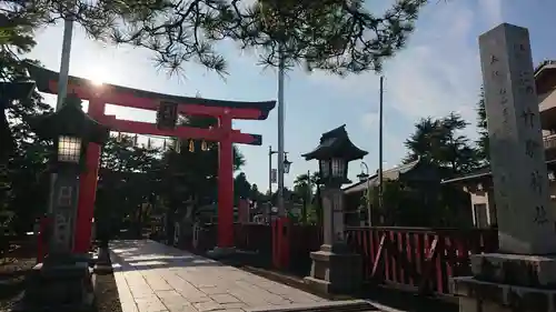 竹駒神社の鳥居