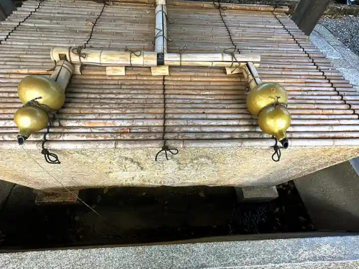 豊国神社の手水舎