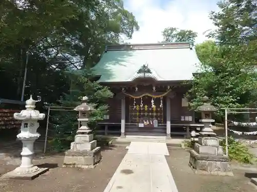 有鹿神社の本殿・本堂