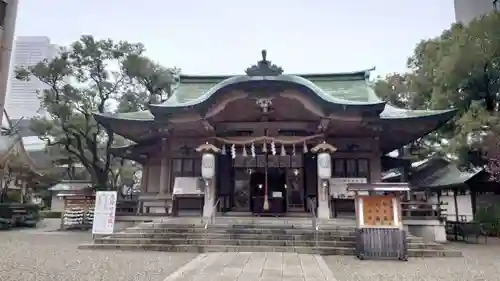 坐摩神社の本殿