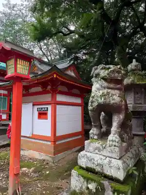 大學稲荷神社の狛犬