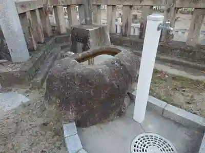 山神社（東蜆）の手水舎