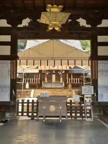 誉田八幡宮の本殿