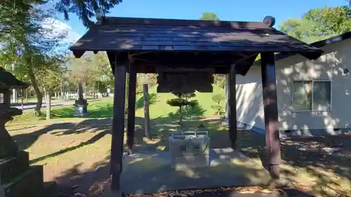 中札内神社の手水