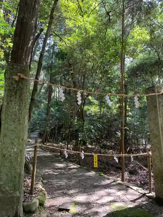 石上神宮の自然
