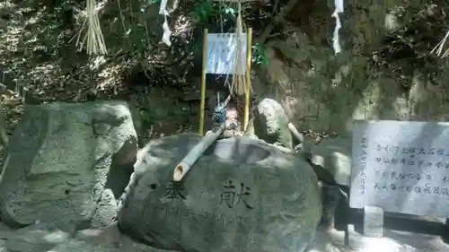 柳田八幡宮の手水