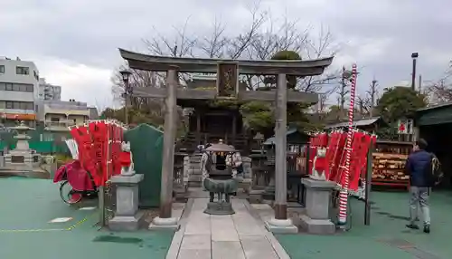 成田山深川不動堂（新勝寺東京別院）の末社・摂社