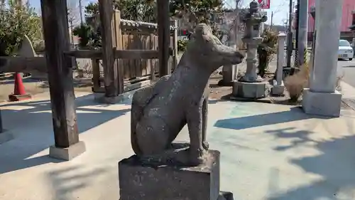 稲荷神社の狛犬