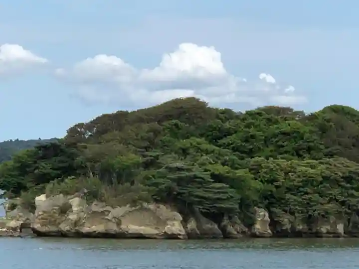 福浦島弁財天の景色