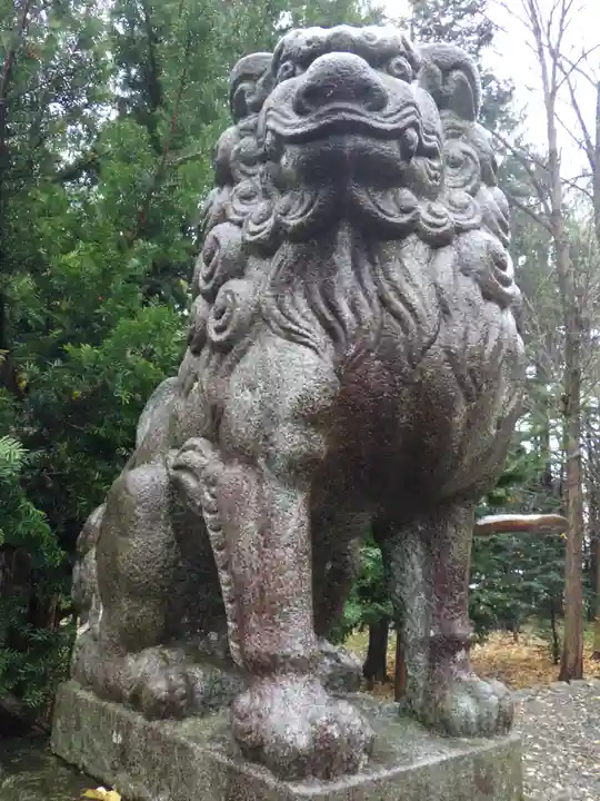 和寒神社の狛犬