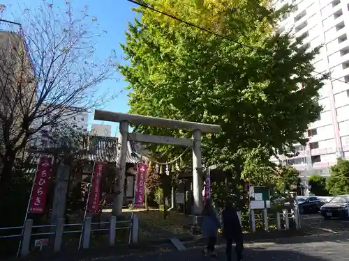 庚申神社の鳥居