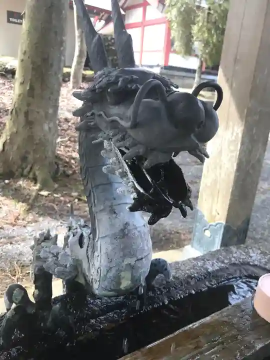 山中浅間神社の手水舎