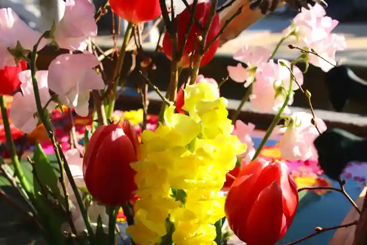 三津厳島神社の手水舎