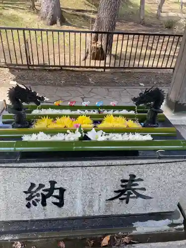 美幌神社の手水