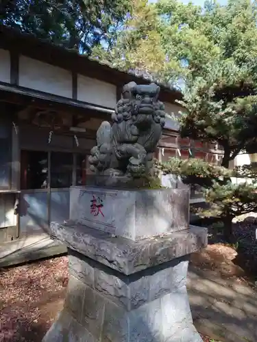 鹿嶋神社の狛犬