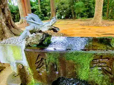 八王子神社の手水舎