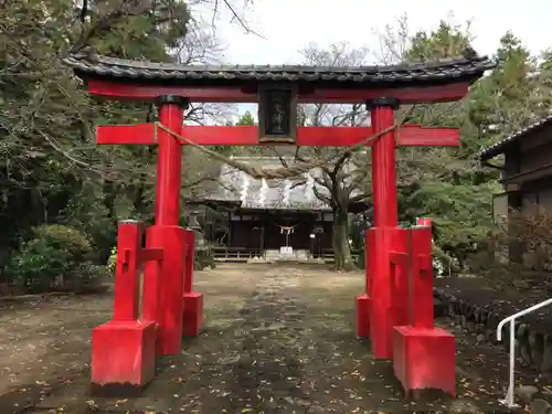 倭文神社の鳥居