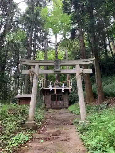 嶋戸神社の鳥居