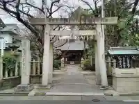 冨士浅間神社の鳥居