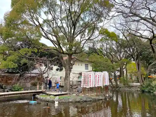 平塚八幡宮の庭園