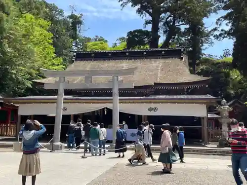 鹿島神宮の本殿