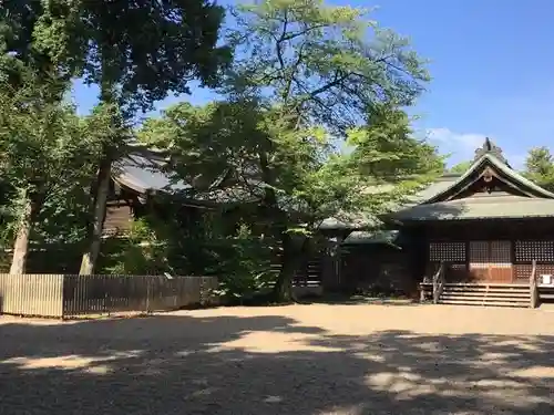 鷲宮神社の庭園