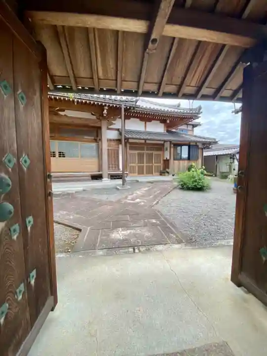 恵福寺の山門・神門