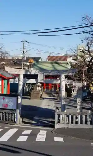 東八幡神社の鳥居