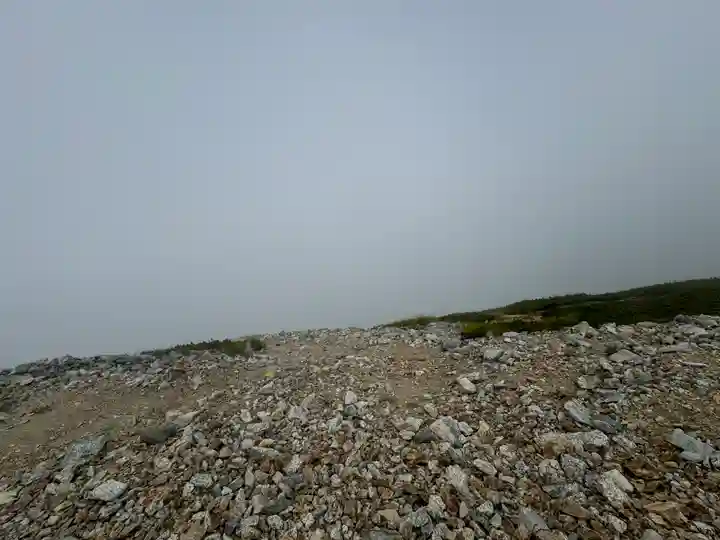 雄山神社峰本社の自然