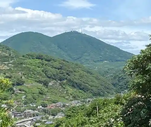 河内阿蘇神社の景色