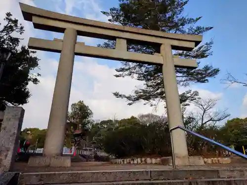 大分縣護國神社の鳥居