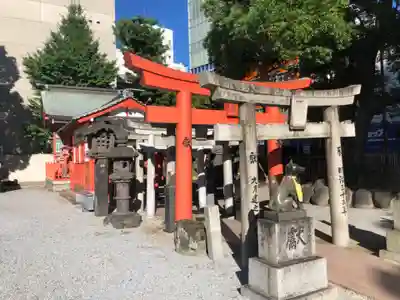 今益稲荷神社の鳥居