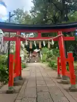 自由が丘熊野神社の鳥居