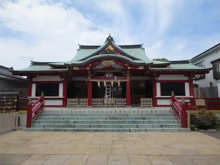 潮田神社の本殿・本堂