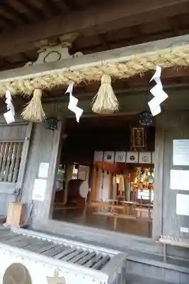 事任八幡宮の本殿・本堂