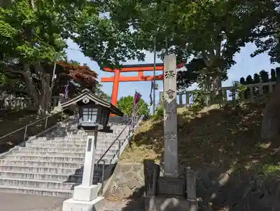 湯倉神社の鳥居