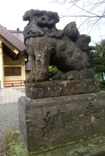 江南神社の狛犬