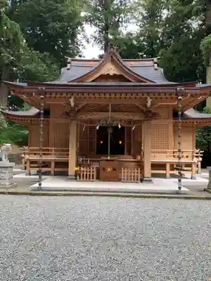 須山浅間神社の本殿・本堂