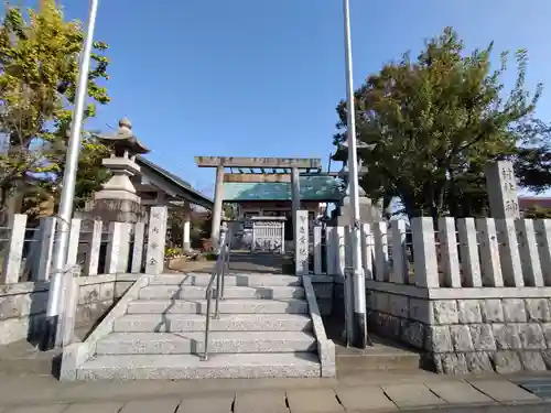 神明社の鳥居