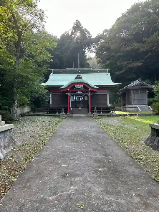 豊間諏訪神社の本殿・本堂