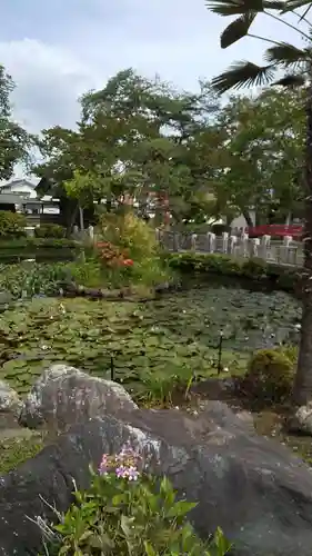 圓照寺の庭園