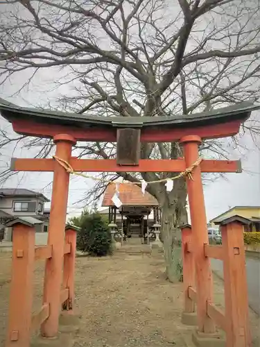 大桑神社の鳥居