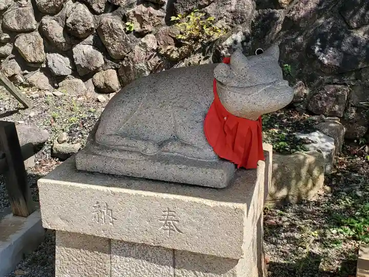 有馬天神社の狛犬