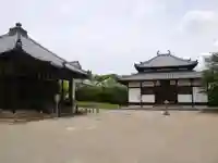 法起寺の庭園