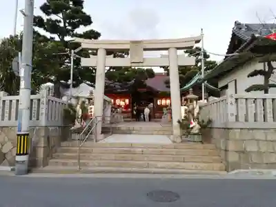 舞子六神社/まいこむの宮の鳥居