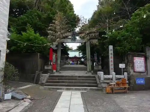 海南神社の鳥居