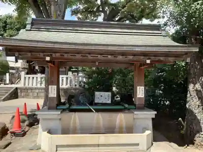 桐ヶ谷氷川神社の手水舎